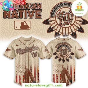 Washington Nationals 2025 Native American Heritage Jersey Baseball
