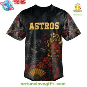 Yakuza x Houston Astros Limited Edition Baseball Jersey InspirDG 2