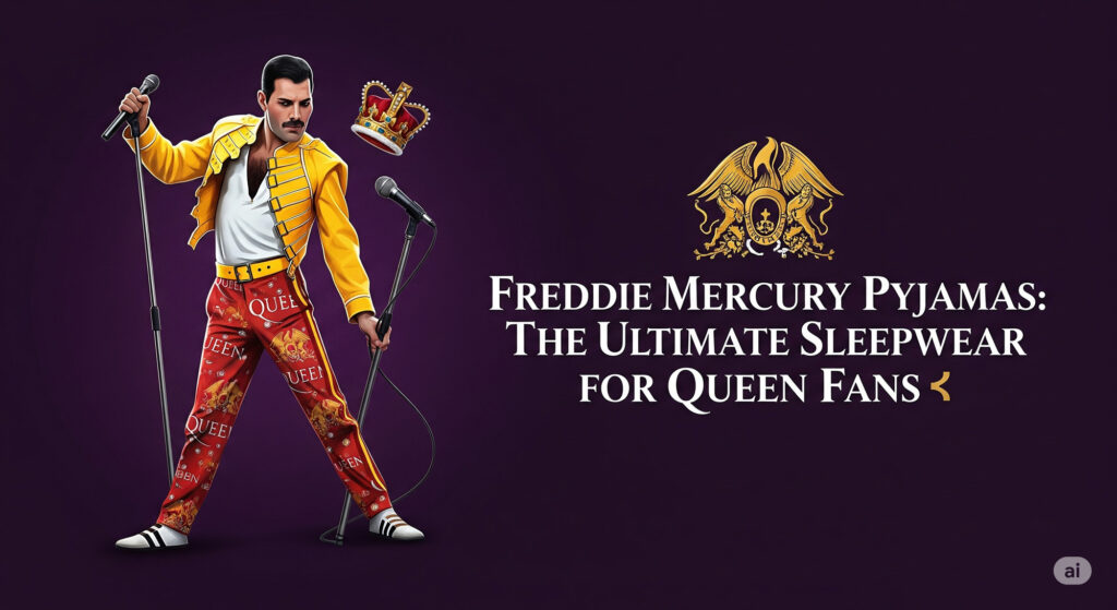 Freddie Mercury Pyjamas The Ultimate Sleepwear for Queen Fans (1)