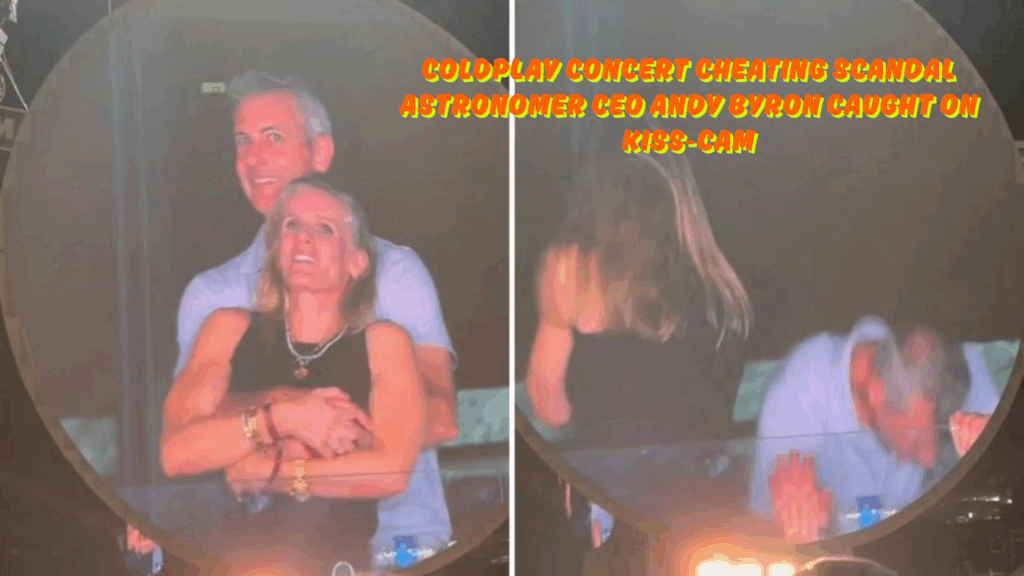 Coldplay Concert Cheating Scandal Astronomer CEO Andy Byron Caught on Kiss‑Cam