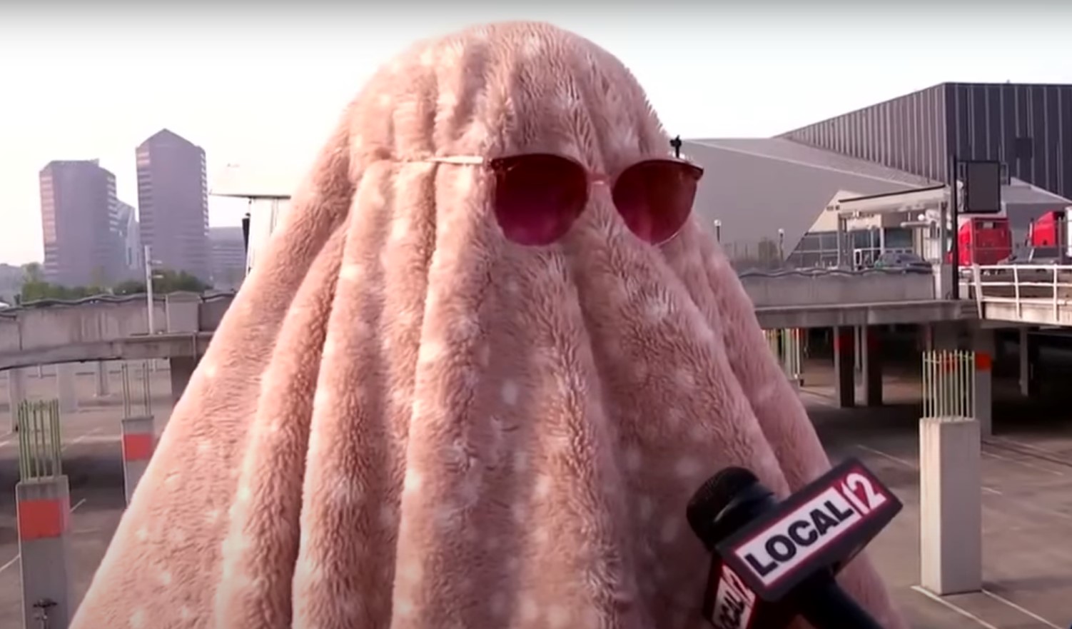 Taylor Swift superfan wears bizarre disguise in live TV interview ahead of gig…and viewers love it when she explains why | The Sun