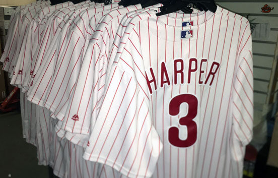 bryce harper jersey phillies