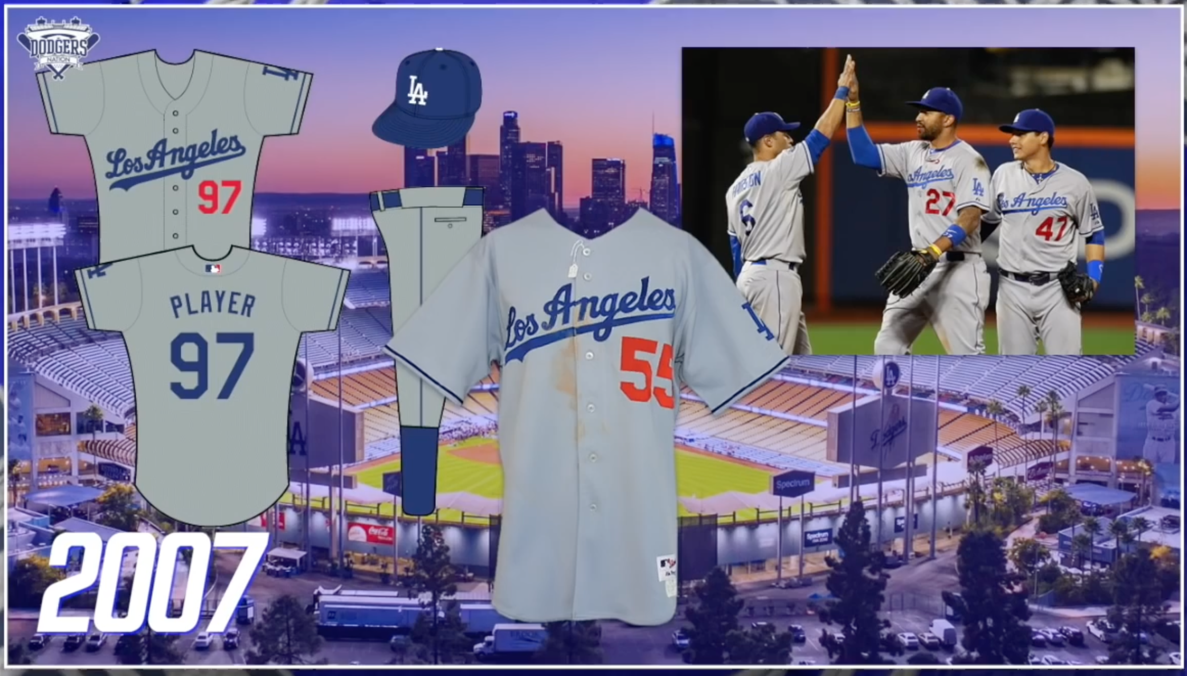 LA Dodger Uniform History - How it all started and a Surprise Ugly Edition | Dodgers Nation
