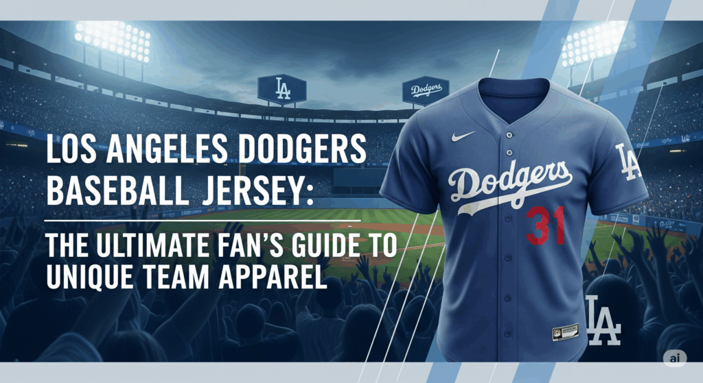 Los Angeles Dodgers Baseball Jersey The Ultimate Fan's Guide to Unique Team Apparel