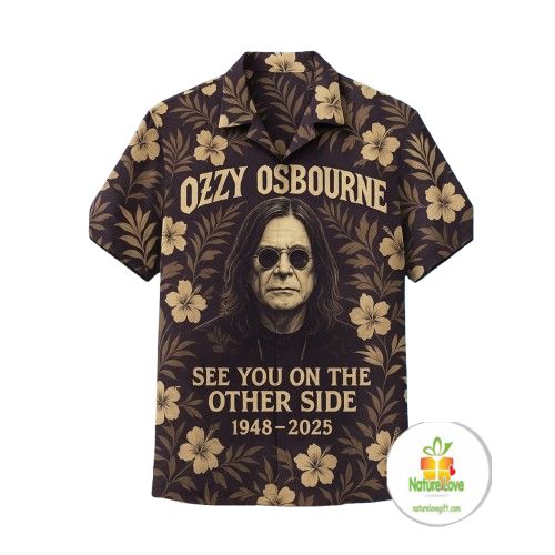 Ozzy Osbourne See You On The Other Side Hawaiian Shirt Music Fan Gift