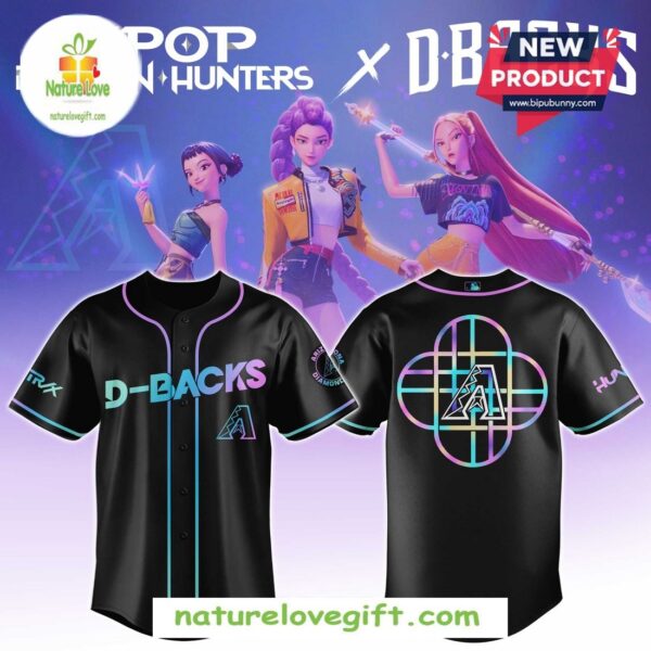 Arizona Diamondbacks MLB KPop Demon Hunters Baseball Jersey