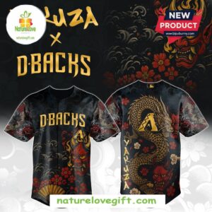 Arizona Diamondbacks MLB Yakuza Bloodline Baseball Jersey