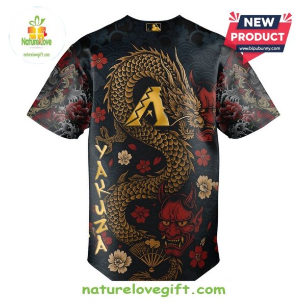 Arizona Diamondbacks MLB Yakuza Bloodline Baseball Jersey
