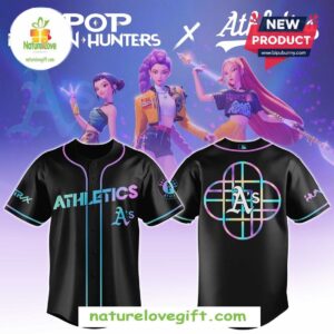 Athletics MLB KPop Demon Hunters Baseball Jersey