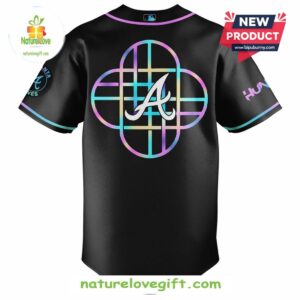 Atlanta Braves MLB x KPop Demon Hunters Baseball Jersey 3