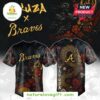 Atlanta Braves MLB Yakuza Bloodline Baseball Jersey