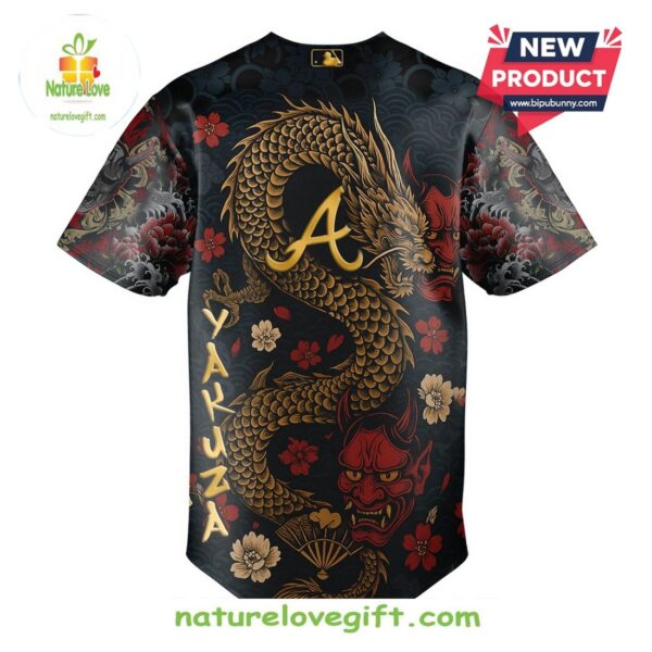 Atlanta Braves MLB Yakuza Bloodline Baseball Jersey