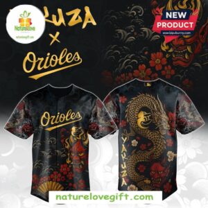 Baltimore Orioles MLB Yakuza Bloodline Baseball Jersey