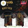 Boston Red Sox MLB Yakuza Bloodline Baseball Jersey