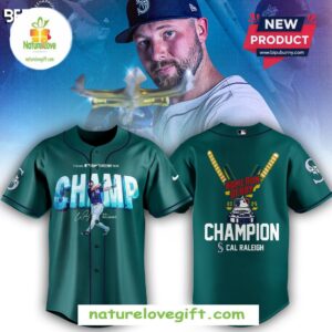 Cal Raleigh Seattle Mariners 2025 Home Run Derby Green Jersey