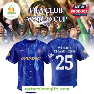 Chelsea FIFA Club World Cup Champions 2025 Blue Jersey