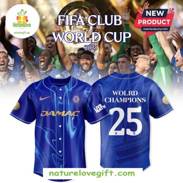 Chelsea FIFA Club World Cup Champions 2025 Blue Jersey
