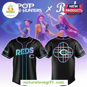 Cincinnati Reds MLB KPop Demon Hunters Baseball Jersey