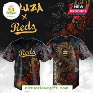 Cincinnati Reds MLB Yakuza Bloodline Baseball Jersey