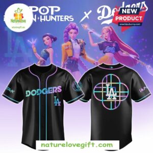 Dodgers MLB KPop Demon Hunters Baseball Jersey