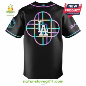 Dodgers MLB x KPop Demon Hunters Baseball Jersey 3