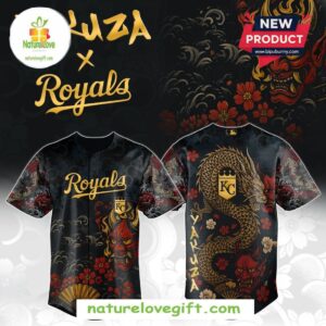 Kansas City Royals MLB Yakuza Bloodline Baseball Jersey