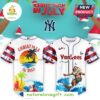New York Yankees MLB Christmas July Santa 2025 Baseball Jersey