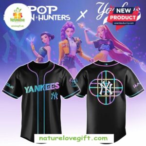 New York Yankees MLB KPop Demon Hunters Baseball Jersey