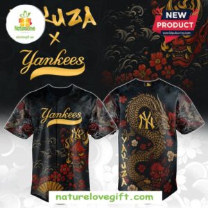 New York Yankees MLB Yakuza Bloodline Baseball Jersey