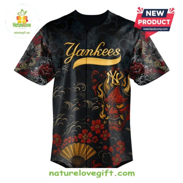 New York Yankees MLB Yakuza Bloodline Baseball Jersey