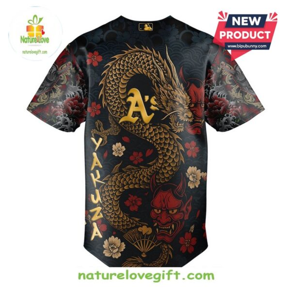 Oakland Athletics MLB Yakuza Bloodline Baseball Jersey