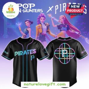 Pittsburgh Pirates MLB KPop Demon Hunters Baseball Jersey
