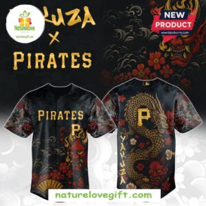 Pittsburgh Pirates MLB Yakuza Bloodline Baseball Jersey