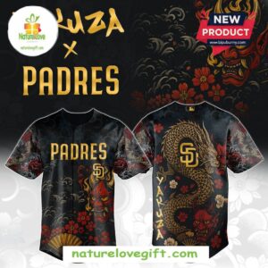 San Diego Padres MLB Yakuza Bloodline Baseball Jersey