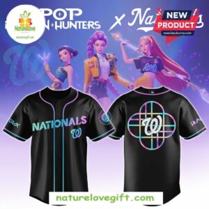 Washington Nationals MLB KPop Demon Hunters Baseball Jersey