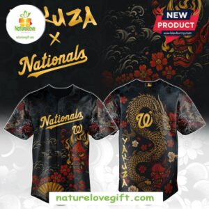 Washington Nationals MLB Yakuza Bloodline Baseball Jersey