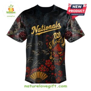 Washington Nationals MLB x Yakuza Bloodline Baseball Jersey 2