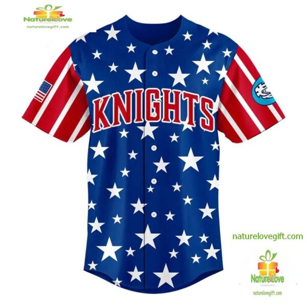 Charlotte Knights Independence Day Baseball Jersey