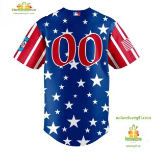 Charlotte Knights Independence Day 2025 Baseball Jersey 2