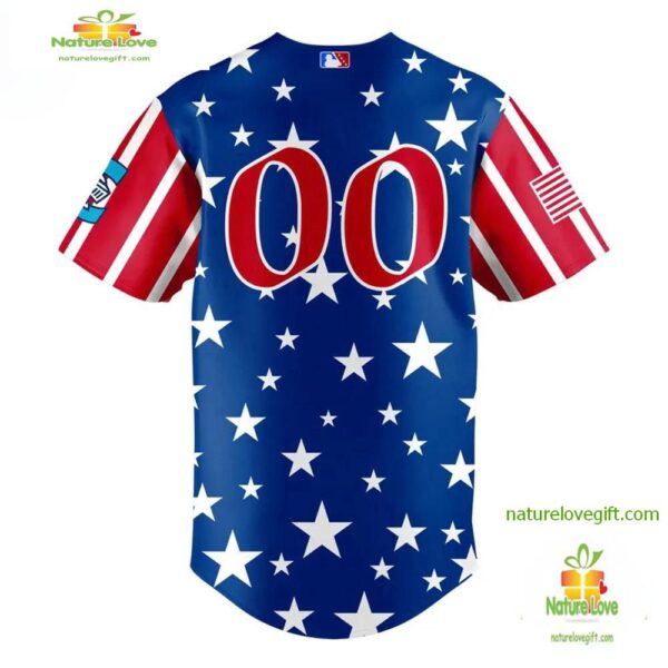 Charlotte Knights Independence Day Baseball Jersey