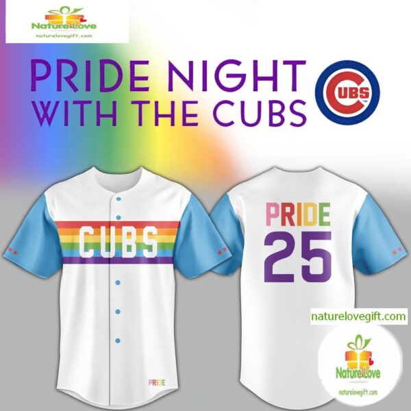 Chicago Cubs Pride Night Baseball Jersey