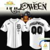Detroit Tigers Halloween 2025 Custom Baseball Jersey