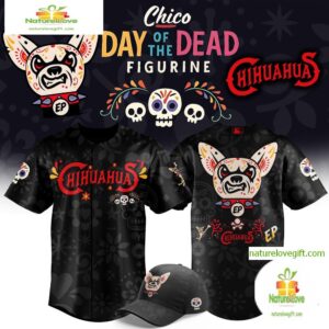 El Paso Chihuahuas Dia de los Muertos Baseball Jersey
