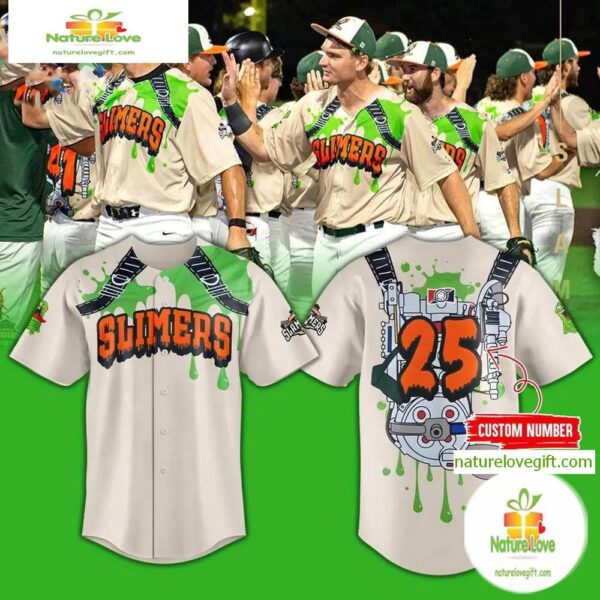 Joliet Slammers Slimers Baseball Jersey