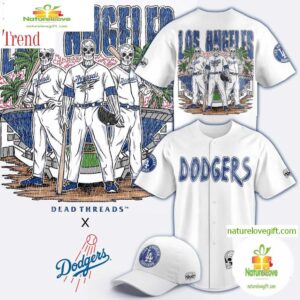 Los Angeles Dodgers Dead Threads Baseball Jersey