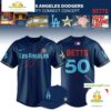 Los Angeles Dodgers New City Connect Custom Name And Number Baseball Jersey