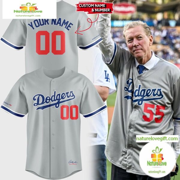 Los Angeles Dodgers Special Edition Orel Hershiser Custom Baseball Jersey