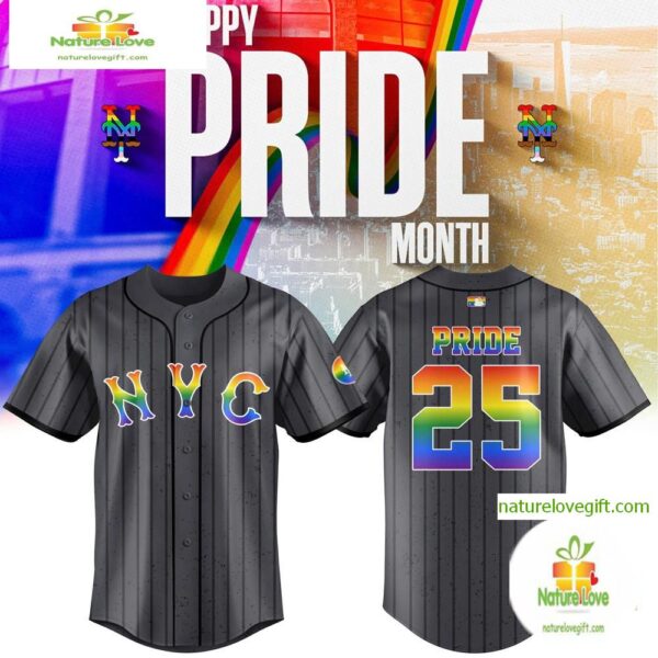 New York Mets Pride Night New Baseball Jersey