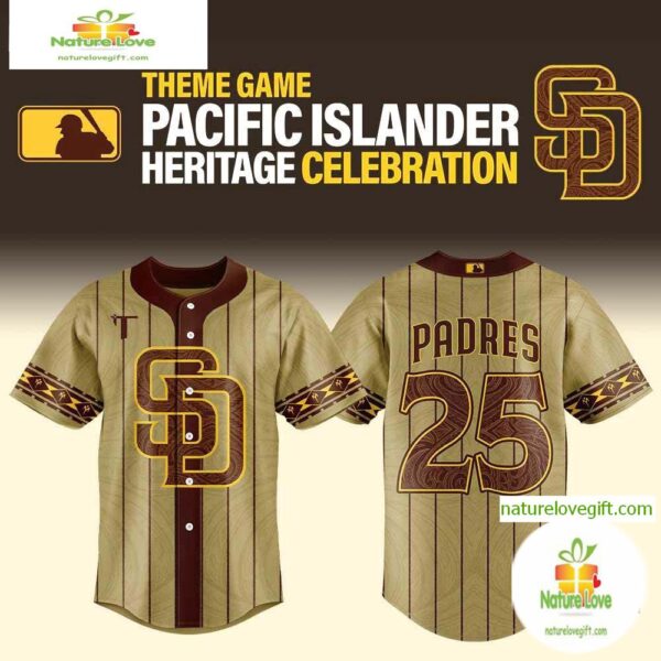 San Diego Padres Pacific Islander Heritage Baseball Jersey