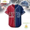 Tampa Bay Buccaneers Mix Tampa Bay Rays Sporty New Design Baseball Jersey